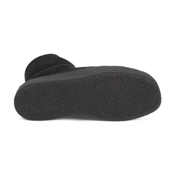 CLARKS Black Suede Wallabeecup Hi Lined Comfort Boots - Picture 3 of 3